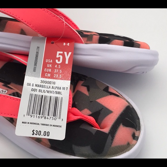 UNDER ARMOUR UA G MARBELLA ALPHA VI T 001 SIZE - 5Y - Picture 6 of 7